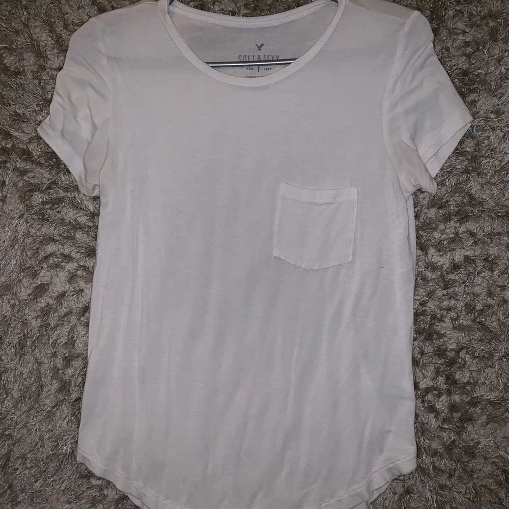 White T-shirt from American eagle